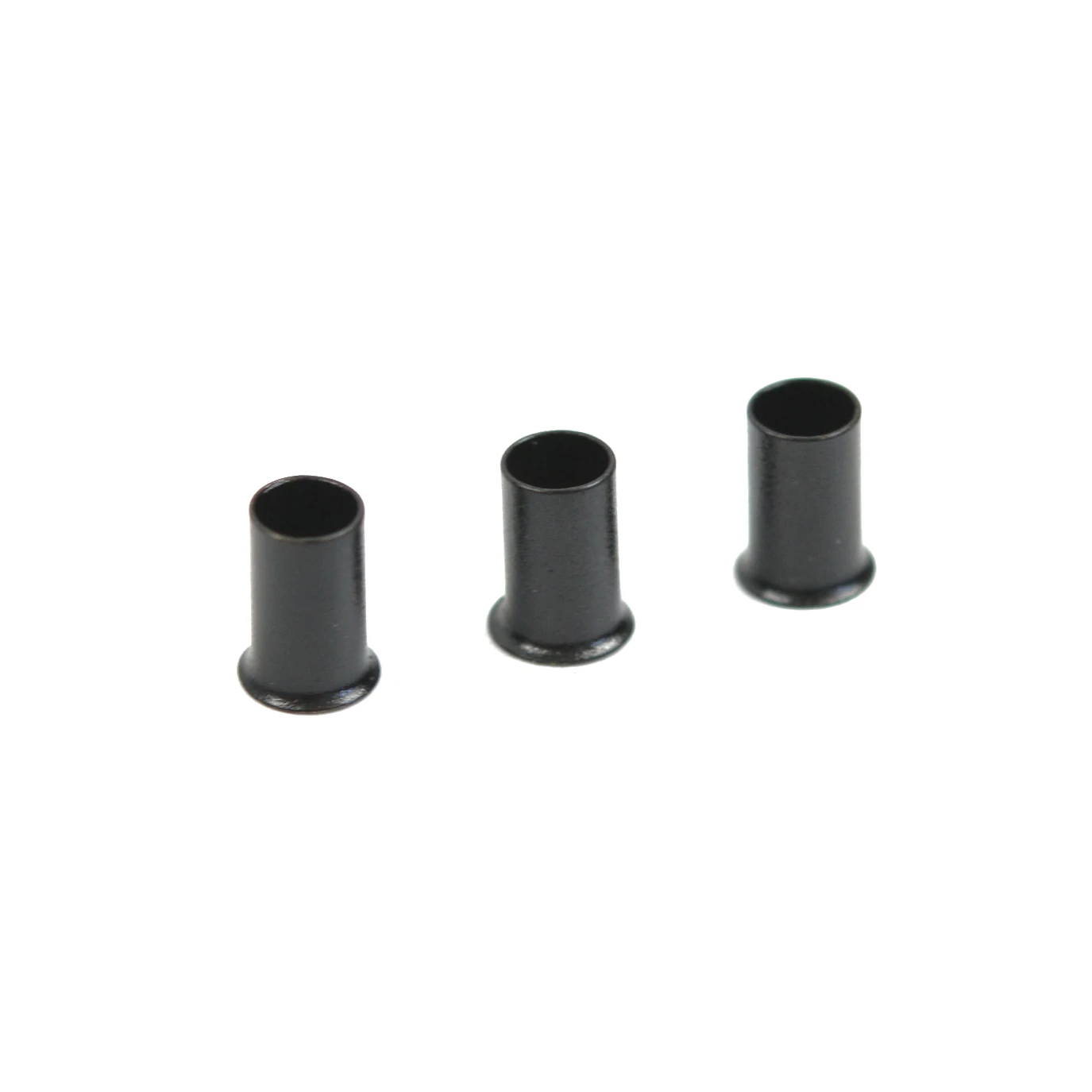 3.4mm 500pcs long Euro Lock Flared Flaring Micro Copper Tube Rings Beads Links for I-tip Hair Extensions