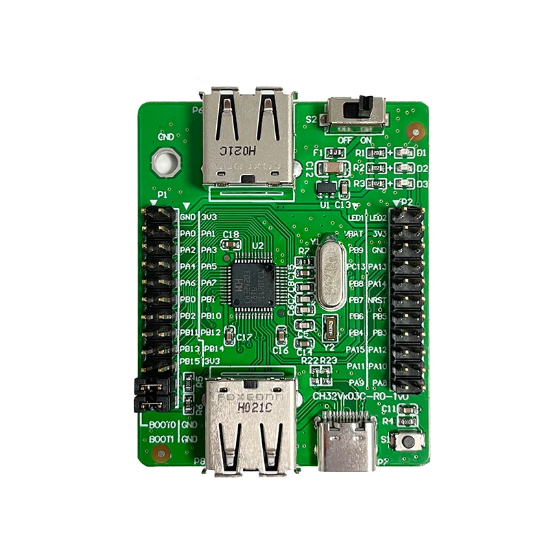 RISC-V MCU 기본 평가 보드, CH32V203C8T6, 로트당 2 개