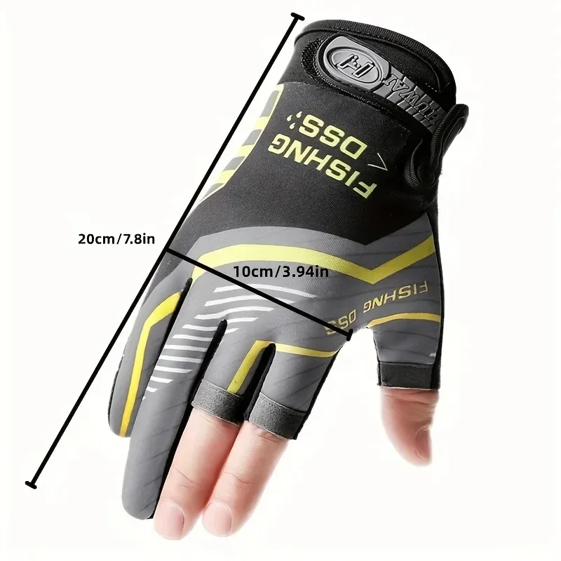 Anti-Slip Wear-resistant Breathable Angling Cycling Sports Gloves