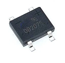 DB207S DB207 SMD four-legged 2A1000V SOP-4 rectifier bridge bridge stack