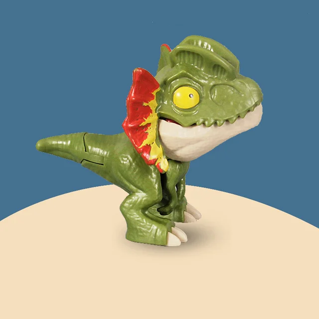 Mini Dinosaur Toys Cute Dino Model Tyrannosaurus Bite Finger Game Practical Jokes Children Gifts 6 Pcs/Lot 5