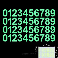 Numeral Vinyl Decal Set for DIY Projects and Home Decor (YG)