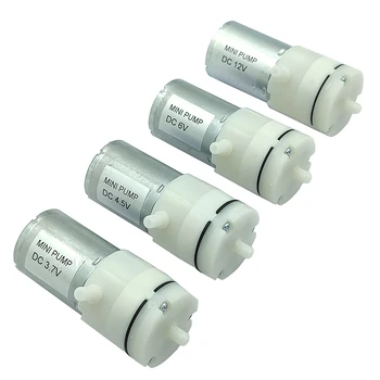 3.7V 6V 12V ขนาดเล็ก 370 มอเตอร์ไดอะแฟรมปั๊มสูญญากาศลบความดันปั๊มดูด DIY ปั๊ม Inflator Aquarium 1