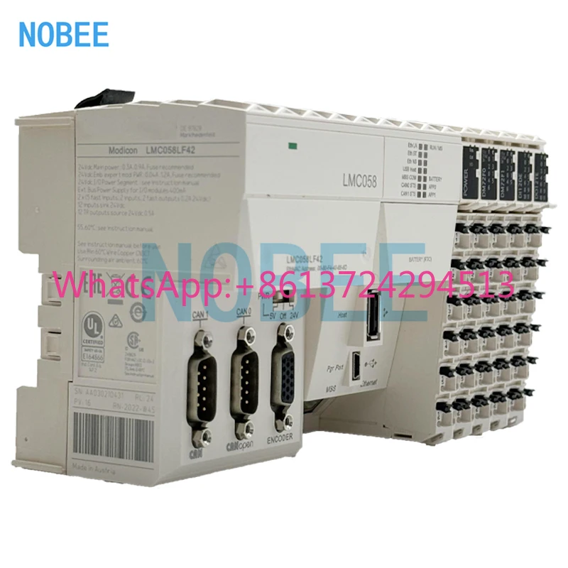 새로운 오리지널 PLC Modicon LMC058 LMC078 모션 컨트롤러 LMC058LF42 LMC058LF424