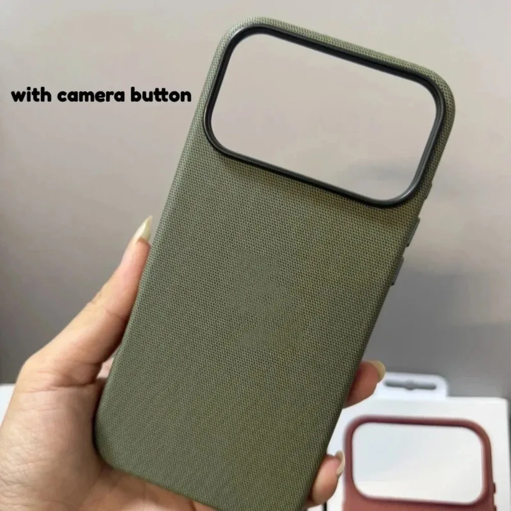 ตัวเลือกสินค้า เคสแม่เหล็ก Magsafe ป้องกันดี ปุ่มกล้อง สำหรับ iPhone 17-13 Pro Max