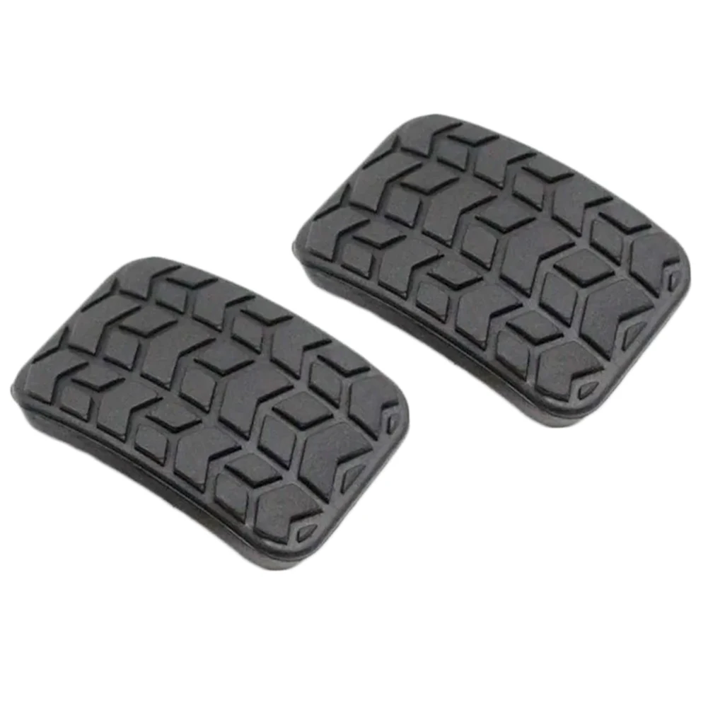 

2pcs For Mazda For Miata Brake Clutch Rubber Pedal Pad Driving B09243028 Craftsmanship Direct Replacement Efficient
