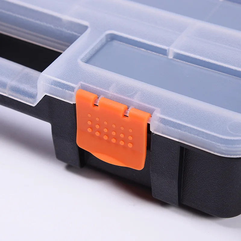 Tool Storage Box Parts Storage Box Plastic Storage Organizer Box For Overlapping Screw Electronic Component Storage Classification