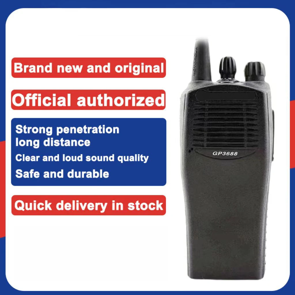 

walkie talkie gp3688 ep450 cp140 High power handheld wireless communication two way radio uhf/vhf 136-174 /400-480mhz