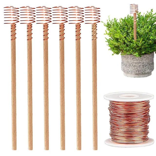 Copper Garden Tools Copper Wire For Plants Coils Antenna Making Reusable  Durable Wire For Copper Gardening Electroculture - AliExpress