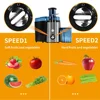 US New Item stocked multi-functional juicer 110V 400W Sliver Vegetable fruit carrot frying milk machine original juicer machine 6