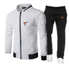 2023 Men WTF World Taekwondo Federation Print New Autumn Hoodie Tracksuit Hooded Sweatshirt+Panting Pullover Sportswear Suit 3