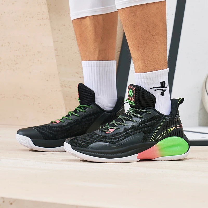 ⭐︎SHOO⭐︎ Xtep Jieao 1.0 Basketball Shoes For Men 2024 Summer Non-Slip Men's