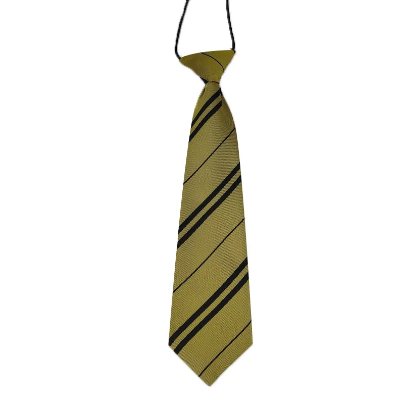 Magic School Tie Children Tie Wizarding Academy Harris Cosplay Stripe Necktie Party Cosplay Magic School Costume Accessories Prop Halloween