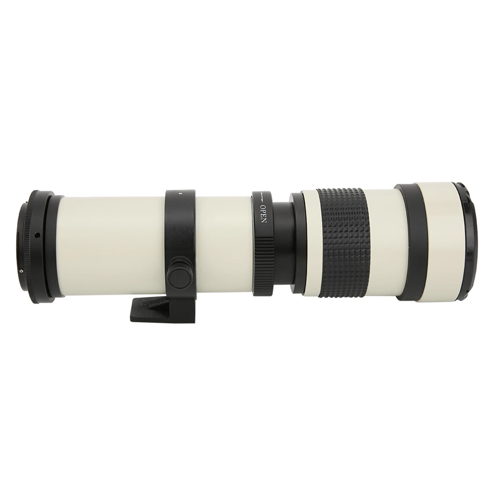 Telephoto Lens 420800mm Aperture F 8.316 Full Manual Focusing Zoom for EF-S Mount Camera Manual Zoom