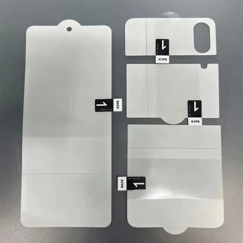 Full Coverage Soft Hydrogel Screen Protector - HD Clear TPU Cover