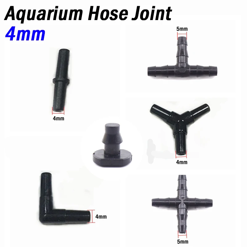 

2~50Pc Aquarium Fish Tank Hose Joint 2/3/4 Way Oxygen Pump Hose Connector Fittings Aquarium Air Pump Accessories
