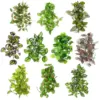 1pcs Home decoration with suction cup, simulation plant reptile box decoration, landscape viewing, aquarium