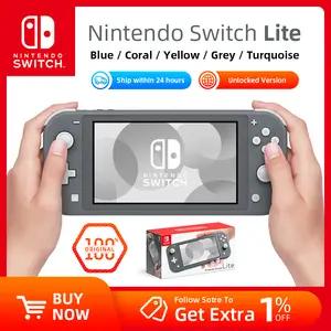 Nintendo Switch Lite Coral 5.5 inch LCD Touch Screen 32GB Built-in 