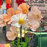 185cm Large Artificial Flowers Wedding Road Lead Flowers Window Garden Decoration Accessories Home Decor Mariage Party Supplies 5