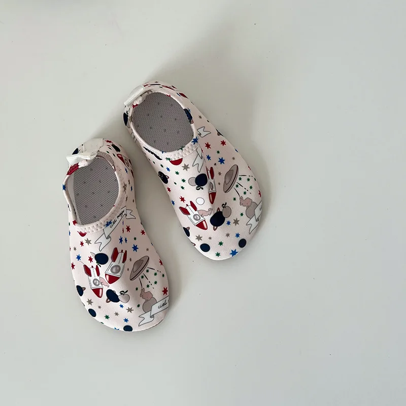 Children Print Water Sports Sneakers, KS Baby Boy Girl Cute Beach Shoes, Swimming Aqua Barefoot Shoes, Kids Indoor Outdoor Slippers, baby shoes, water sports shoes, sneakers shoes, children slippers