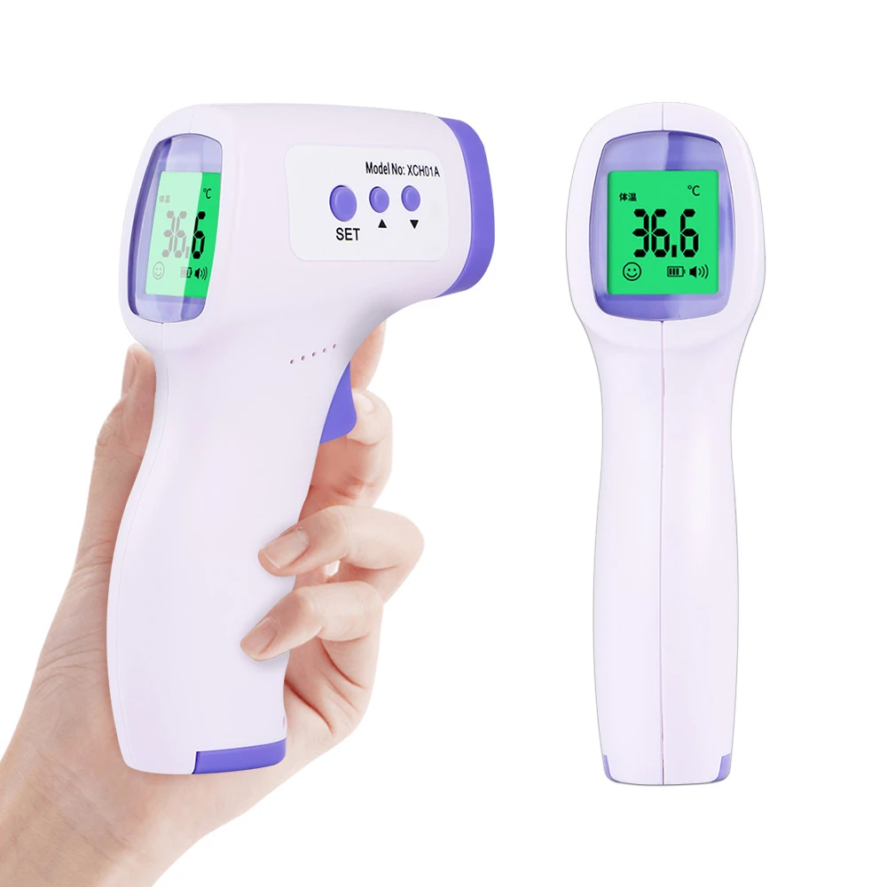 Body Infrared Digital Thermometer Non-Contact Forehead Thermometer Body Laser Temperature Measurement Tool for Child Adults