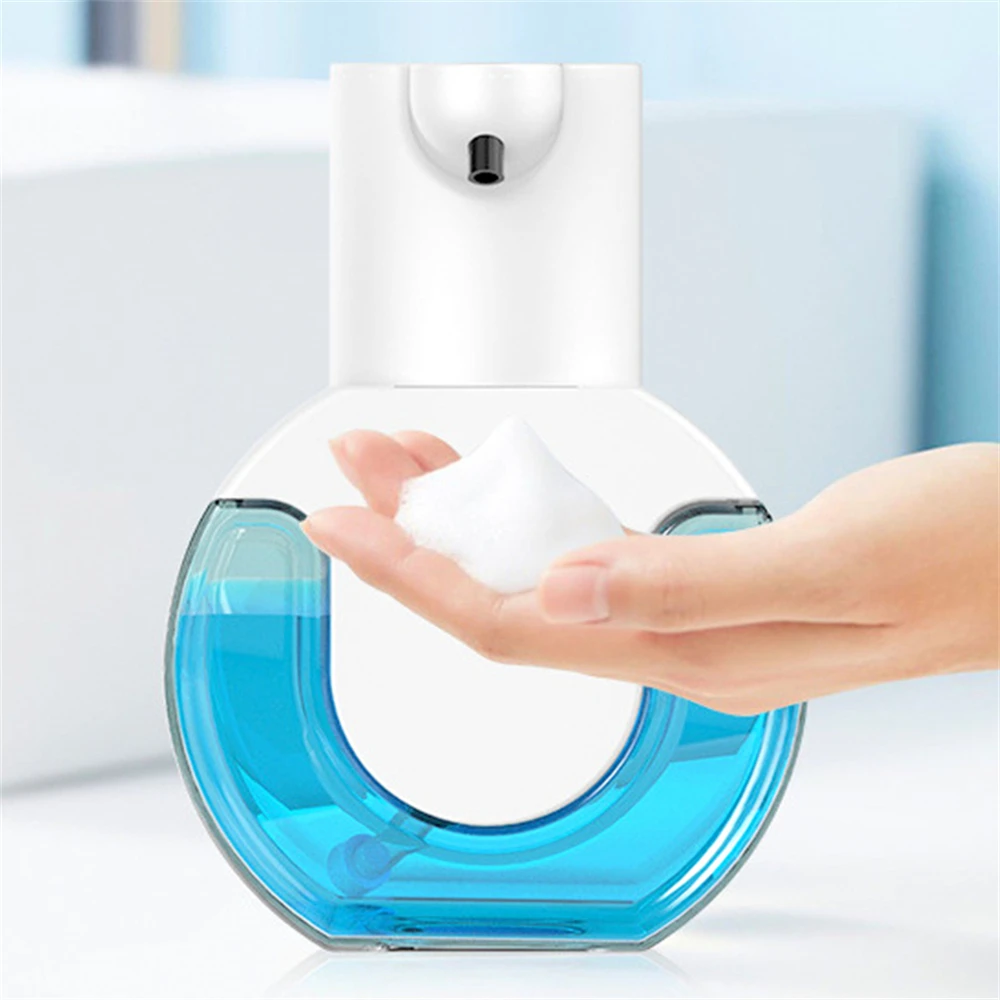 

4 Gears Automatic Foam Dispenser Wall Mounted Infrared Sensor Soap Dispenser for Bathroom Touchless Hand Sanitizer Bottle 420ML