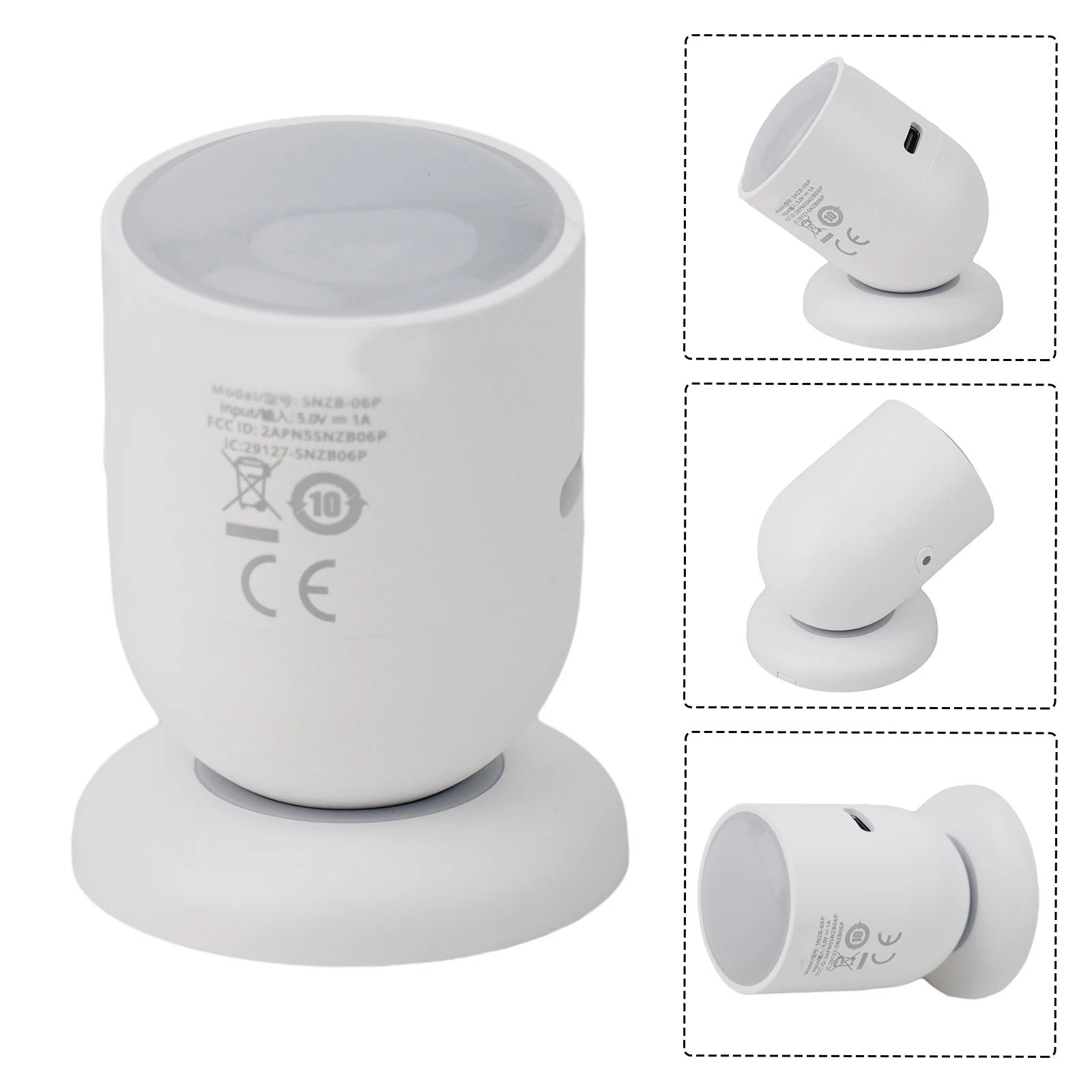 

Tools Sensors Smart Lights SNZB-06P Seamless Millimeter Presence Smart Technology Connection Easy Installation