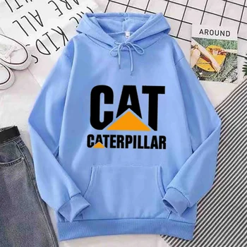 2025 الموضة الأوروبية والأمريكية الاتجاه إلكتروني طباعة هوديي البلوز للرجال والنساء الأزواج الكورية نمط عصري متعدد الاستخدامات