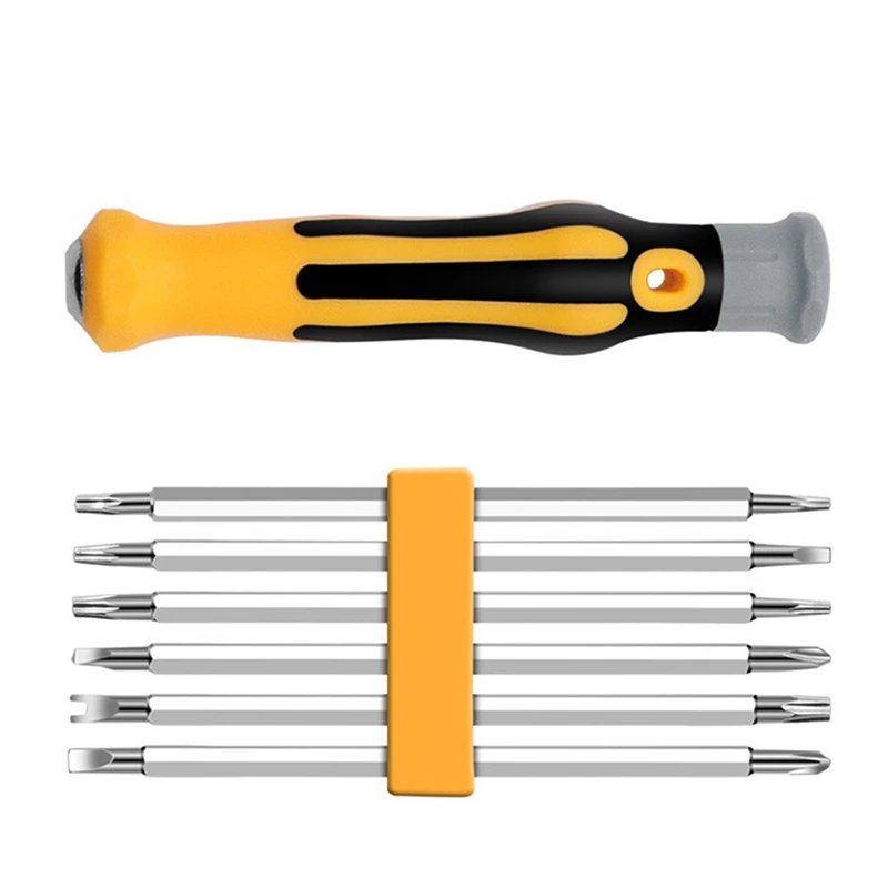 

12 in 1 Multi-Function Household Screwdriver Set Screwdriver Special-Shaped Phillips Double Head Torx Screwdriver