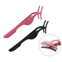 1 Pc False Eyelashes Tweezer Fake Eye Lash Applicator Makeup Tools Auxiliary Curler Mink Eyelashes Professional Tweezer Tools 1