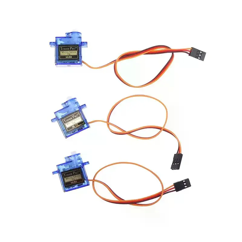 1/3 pezzi RC auto robot braccio Arduino avviamento progetto fai da te SG90 9G micro servomotore 180 ° /360 ° Servo digitale 5V