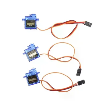 1/3 pezzi RC auto robot braccio Arduino avviamento progetto fai da te SG90 9G micro servomotore 180 ° /360 ° Servo digitale 5V