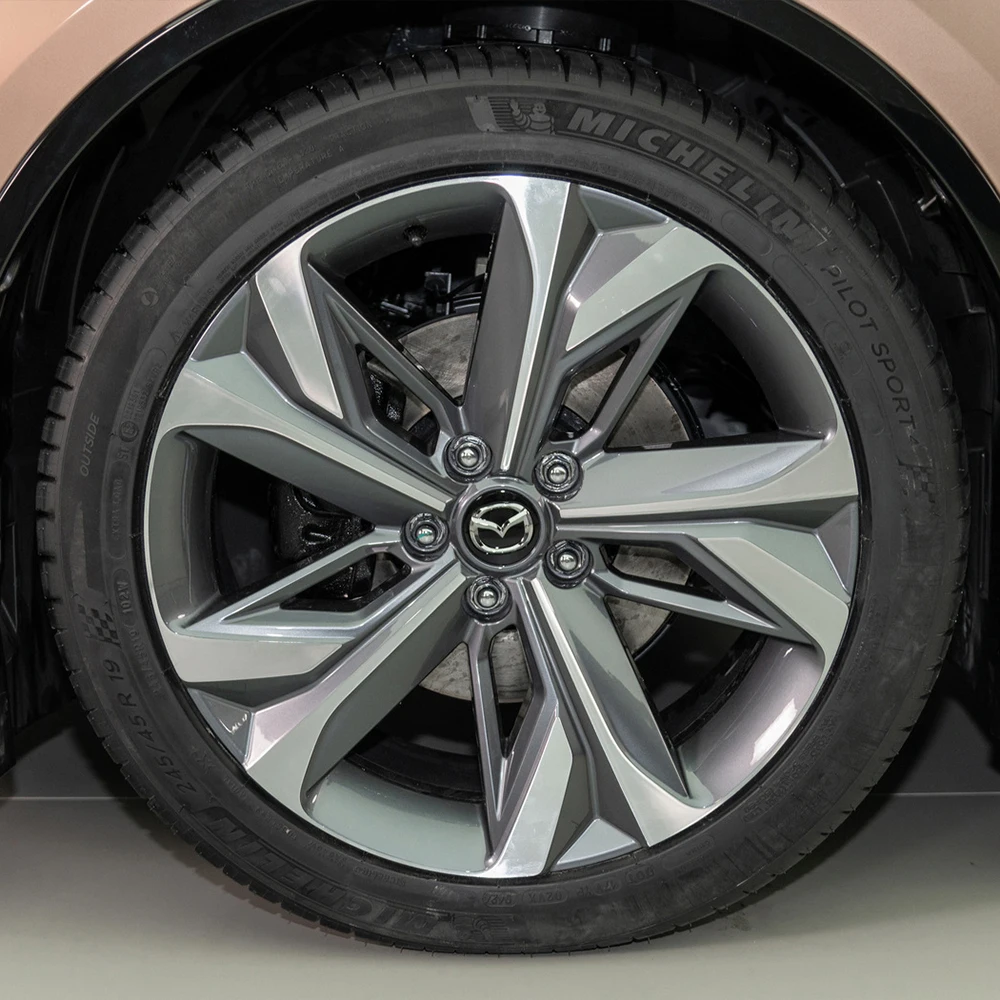 Wheel Center Caps 4PCS 56mm For Mazda 2 3 5 6 7 323 626 RX7 RX8 MX3 MX5 Axela Atenza