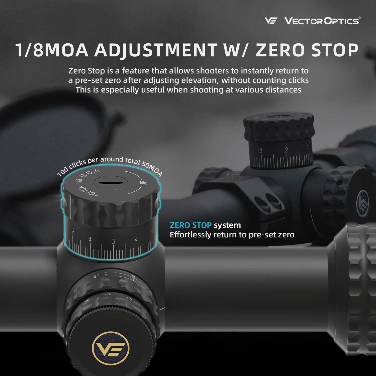 Vector Optics Sentinel-X Pro10-40x50 SFP Riflescope With