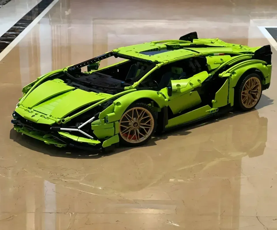 3696PCS Lambo Sian Compatible 42115 Technical Car Model Building for Adults Bricks Toys for Boys Block Constructor Gifts Kids