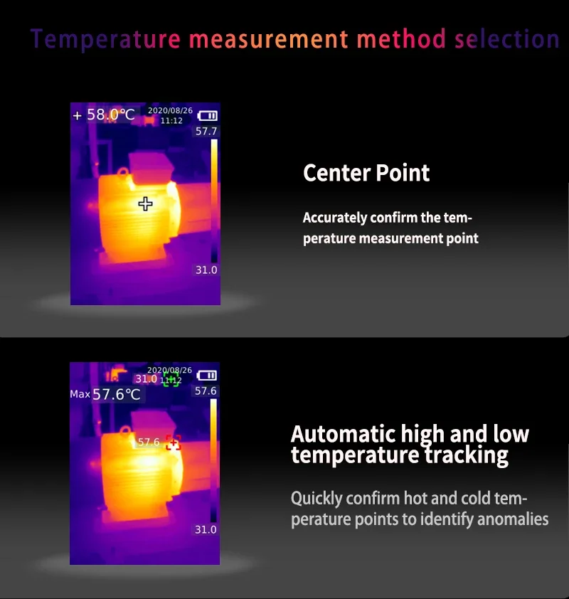 SNDWAY SW-8120S SW-256A Thermal Camera Infrared Image Camera Handheld Thermal Im