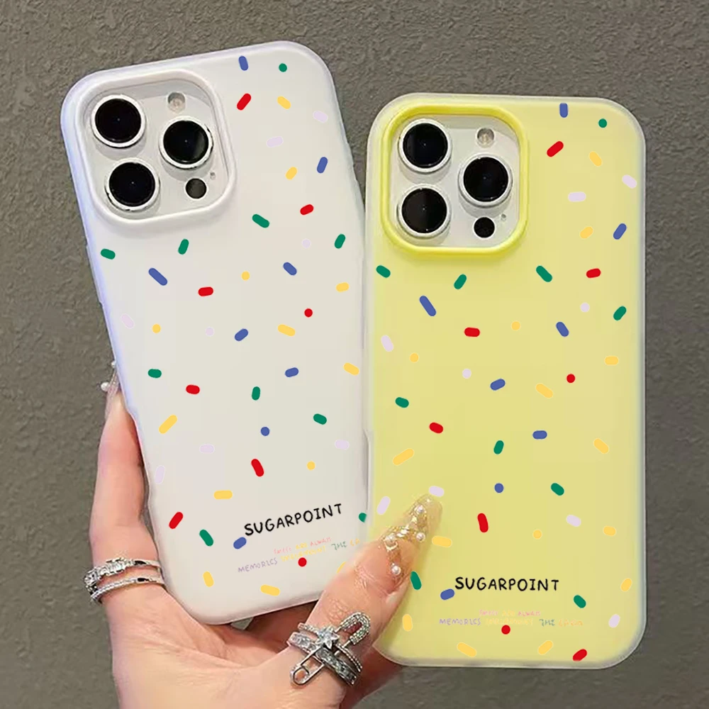 Full Screen Vibrant Small Stripes Shockproof Phone Case