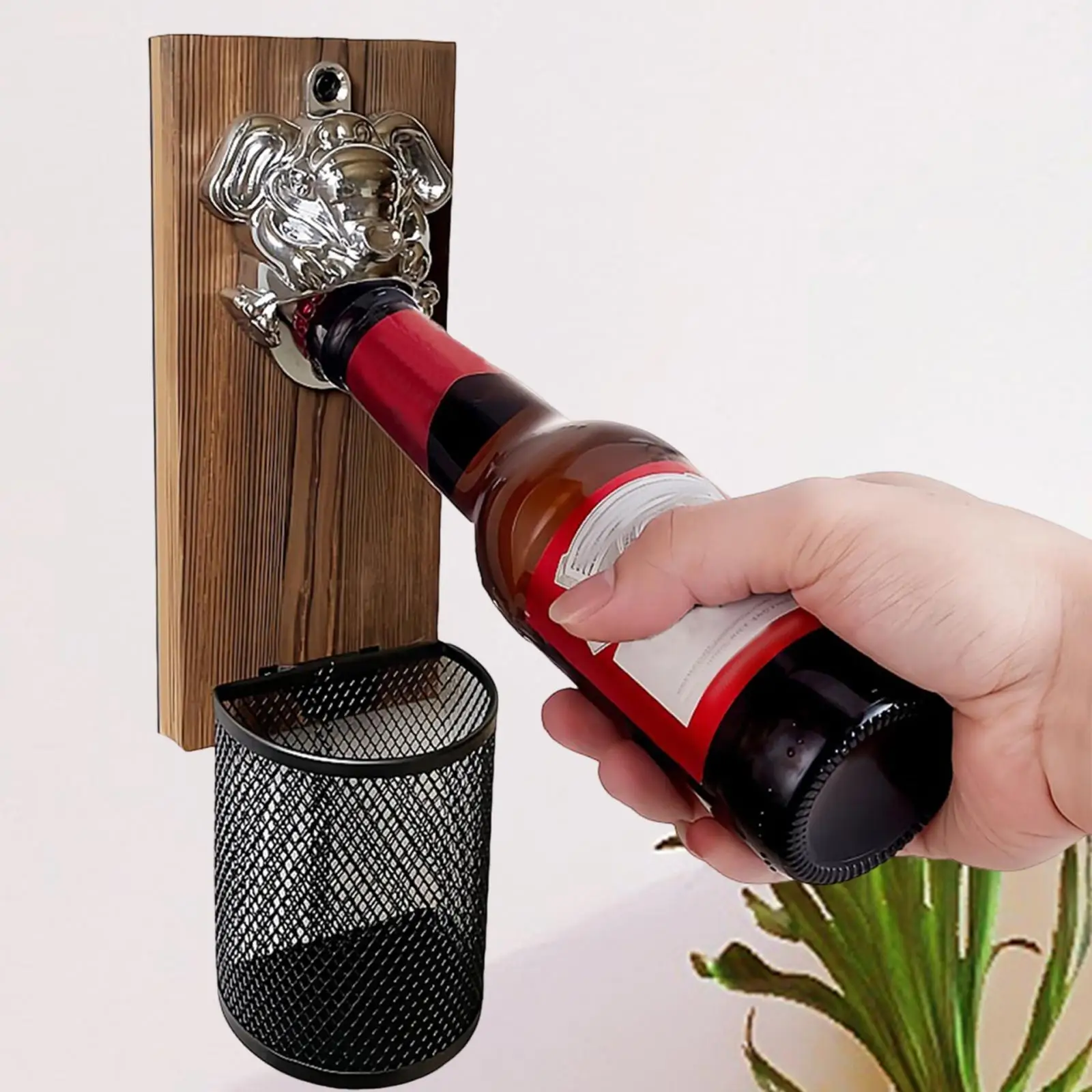Magnetic Bottle Opener Decorative Kitchen Gadget Home Decor Wall Mounted Bottle Opener for Living Room Gift Bar Fridge Magnetic Bottle Opener Decorative Kitchen Gadget Home Decor Wall Mounted Bottle Opener for Living Room Gift Bar Fridge