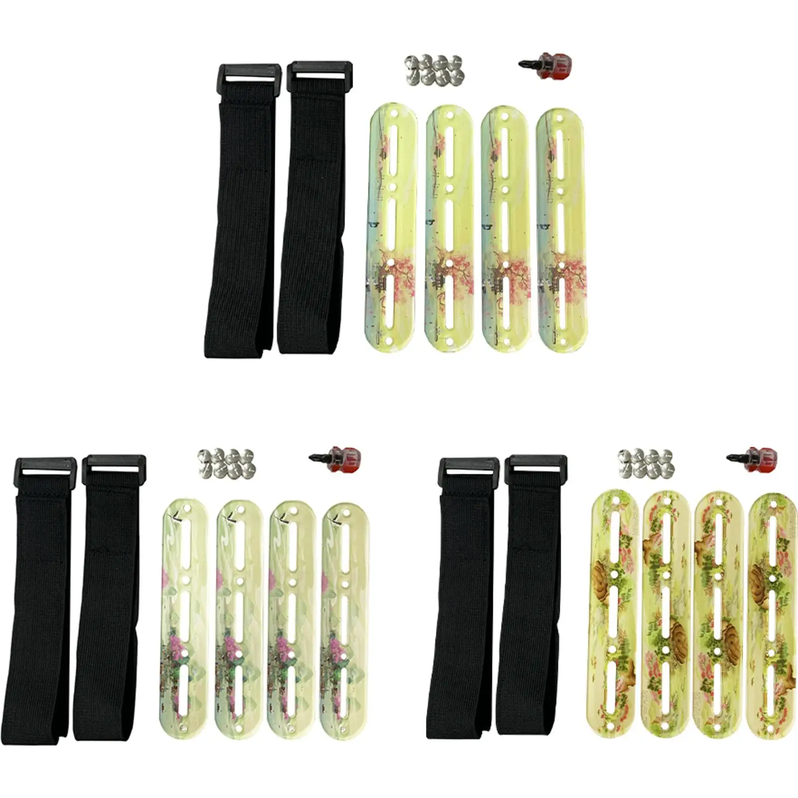 Cross Stitch Tension Clips Acrylic Stitching Side Tension Clip Set Embroidery Fabric Holder Clamp for Sewing