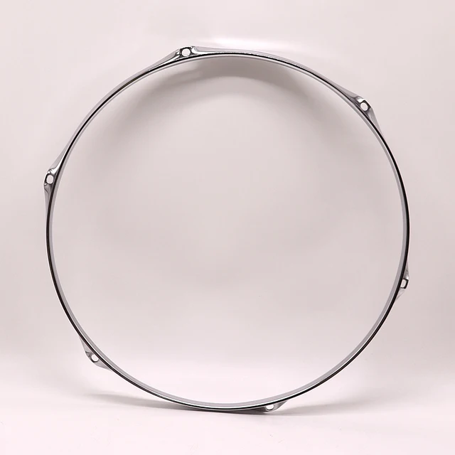 Cerchio Per Batteria In Lega Di Zinco - Ricambio Robusto Per Rullanti 8, 10, 12, 14 Pollici - Foto 2