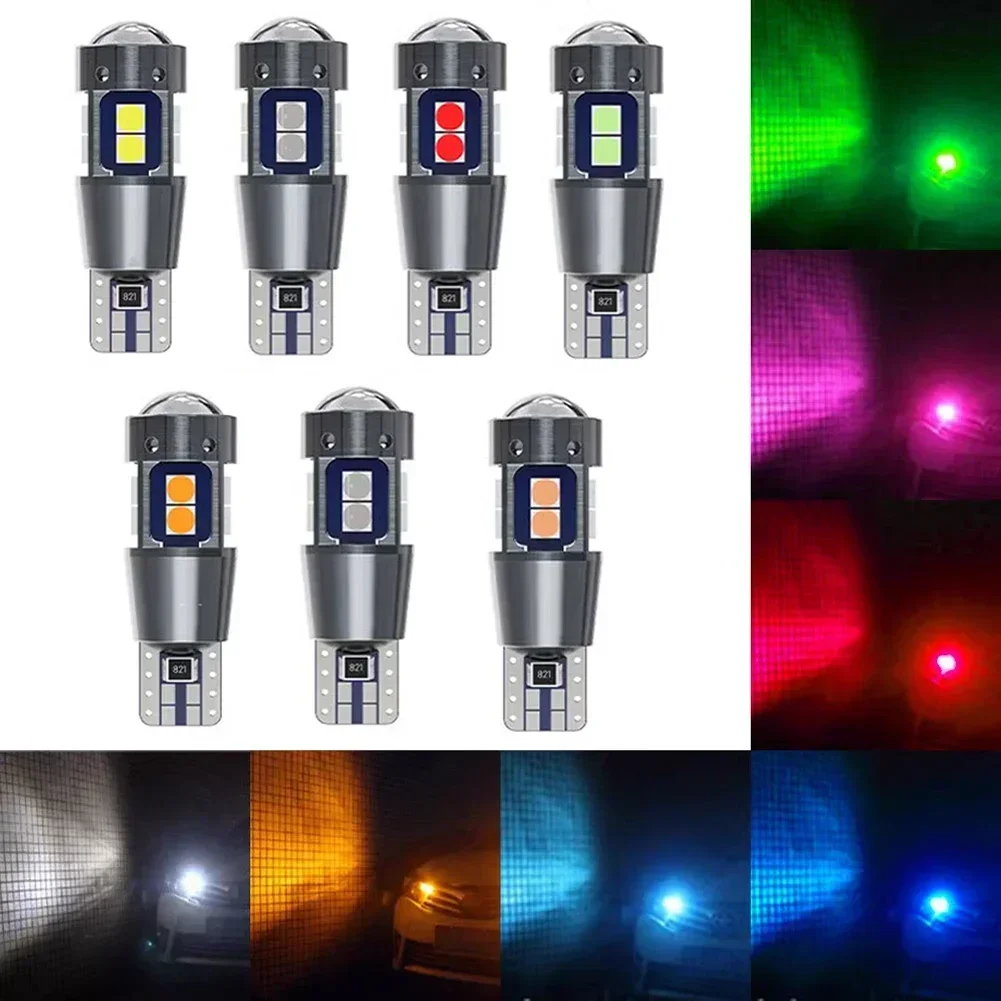 Auto LED Light W5W T10 CANBUS No Error 12V 3030 SMD Car Interior Side Light Marker Parking Bulb