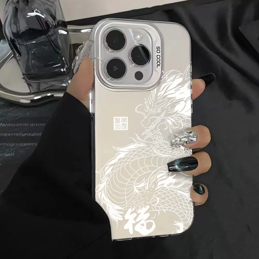 Luxury Shockproof Dragon Phone Case Cover