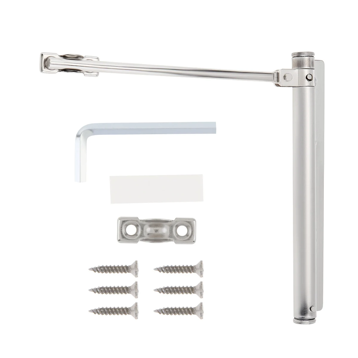 Door Closers Stainless Steel Simple Automatic Hinge Lightweight Closing Device Hardware For Home Office door closer