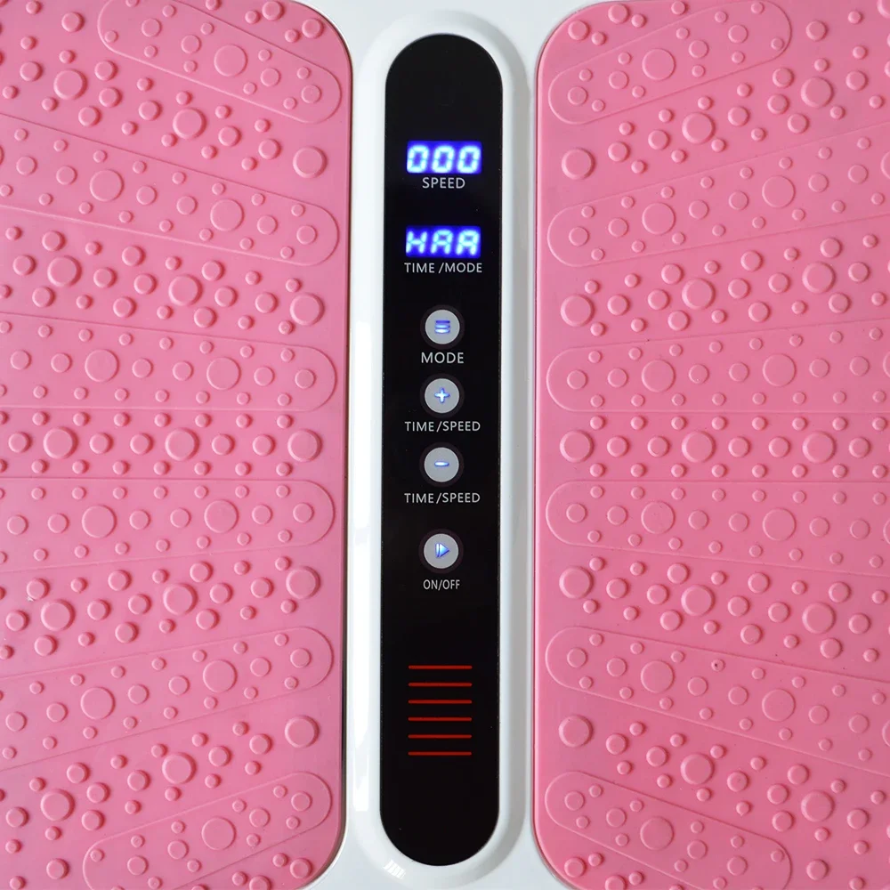 New Whole-Body Slimming Massager on a Vibrating Platform Machine Crazy Fit Massage for Home Gym Use