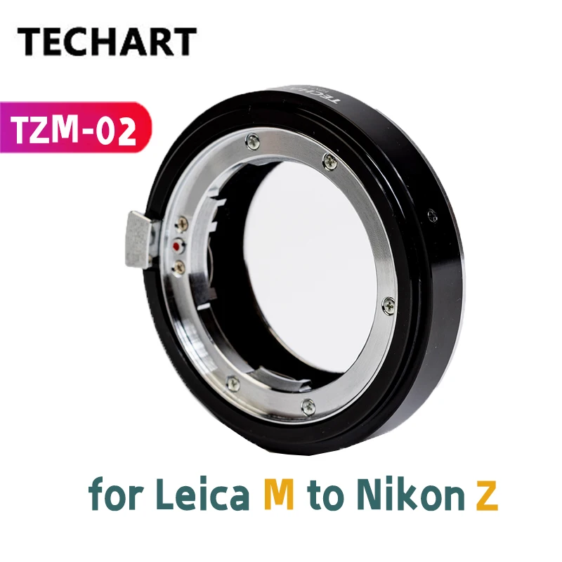 Techart Tzm-02 Lm-Nz Anello Adattatore Obiettivo Per Leica M Mount Lm Zeiss Zm Voigtlander Obiettivo Vm A Nikon Z Z6Ii Z7Ii Z6 Z7 Zfc Camera