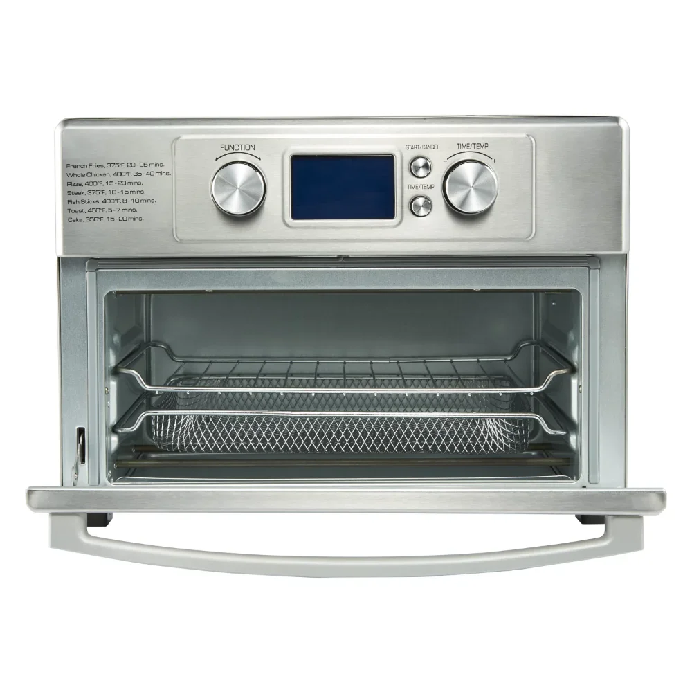 Air Fryer Toaster Oven, Stainless Steel, Countertop Pizza Oven Outdoor