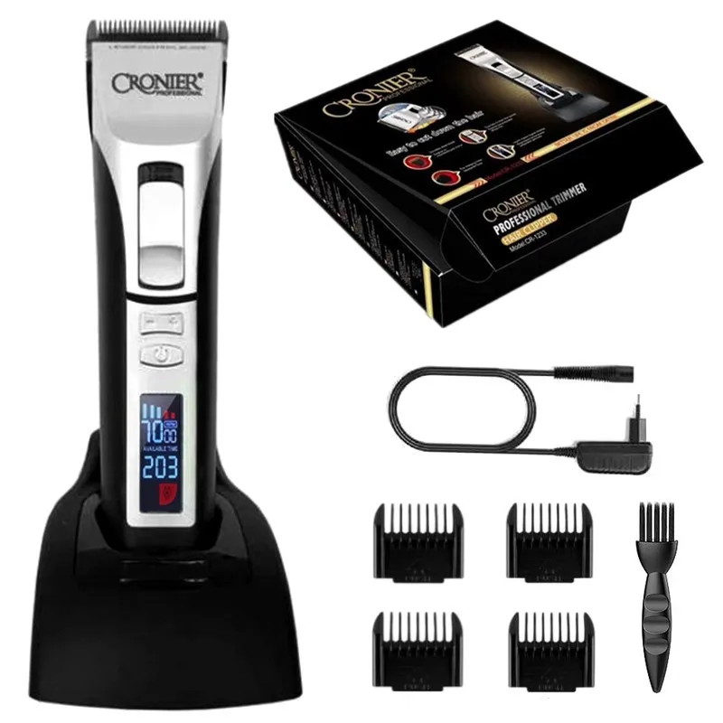 Cordless Professional Hair Clipper Rechargeable Barber Hair