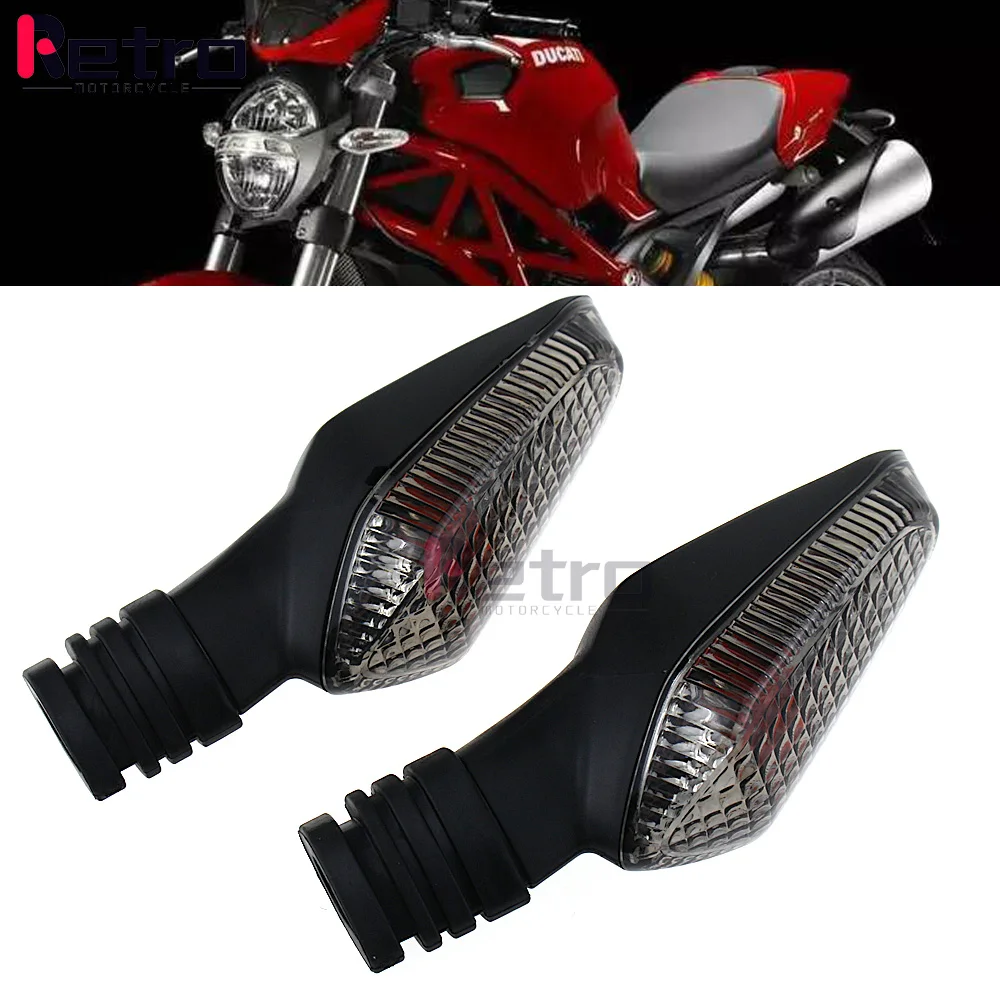 

Turn Signal Indicator Light for DUCATI Monster 695 696 796 821 1100/S/EVO 1200 Motorcycle Accessories Front/Rear Blinker Lamp