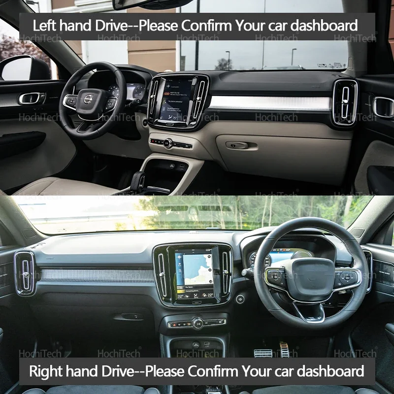 Dashboard Cover Pad, For Volvo XC40 Dash Mat Car Interior Accessories,B