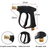 4350psi High Pressure Washer with Copper Foam Cannon - Copper Gun Head 5 Nozzles 1/4 QC 5